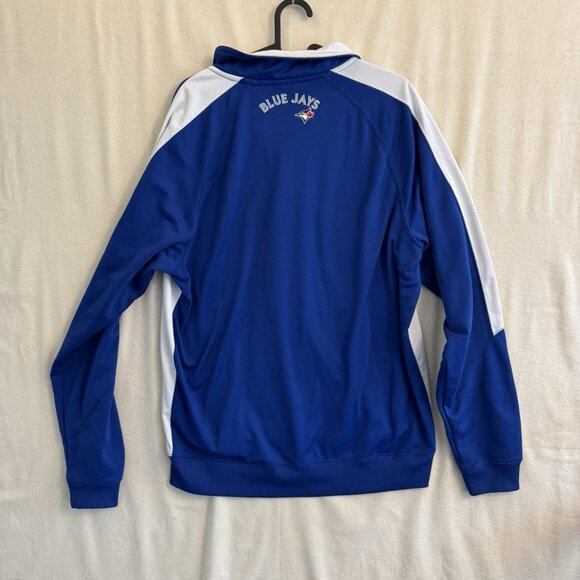 Mens Majestic Toronto Blue Jays Big & Tall Emroidered Full Zip Jacket Size XL - Picture 5 of 8